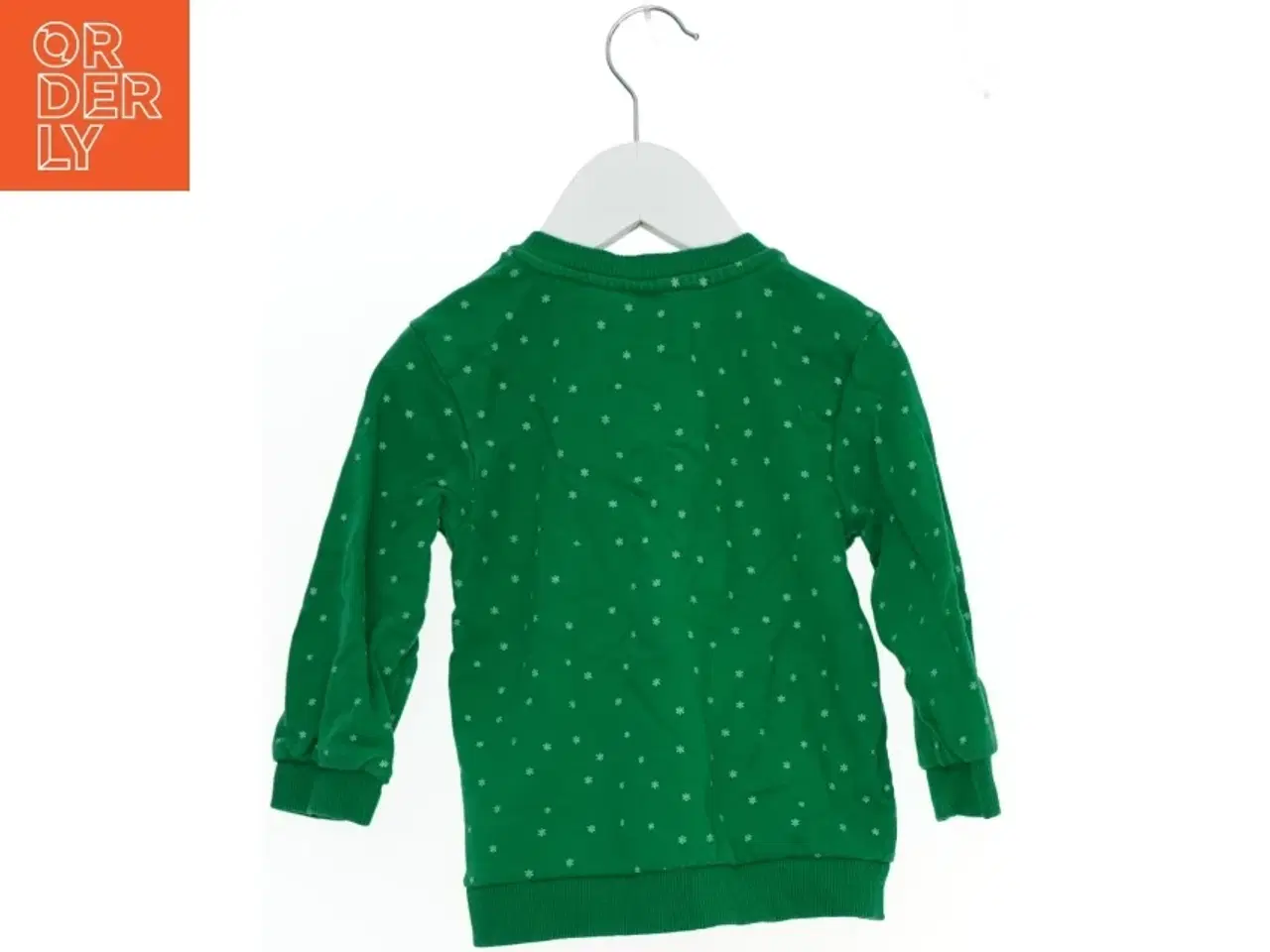 Billede 2 - Grøn trøje med rensdyrmotiv fra VRS (str. 86)