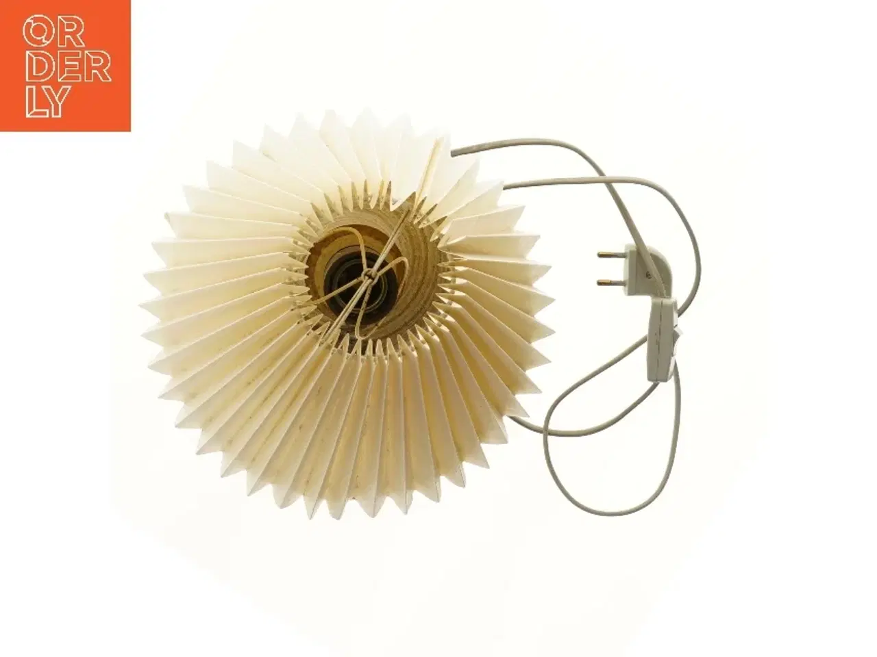 Billede 4 - Bordlampe med keramisk fod (str. 27 cm)