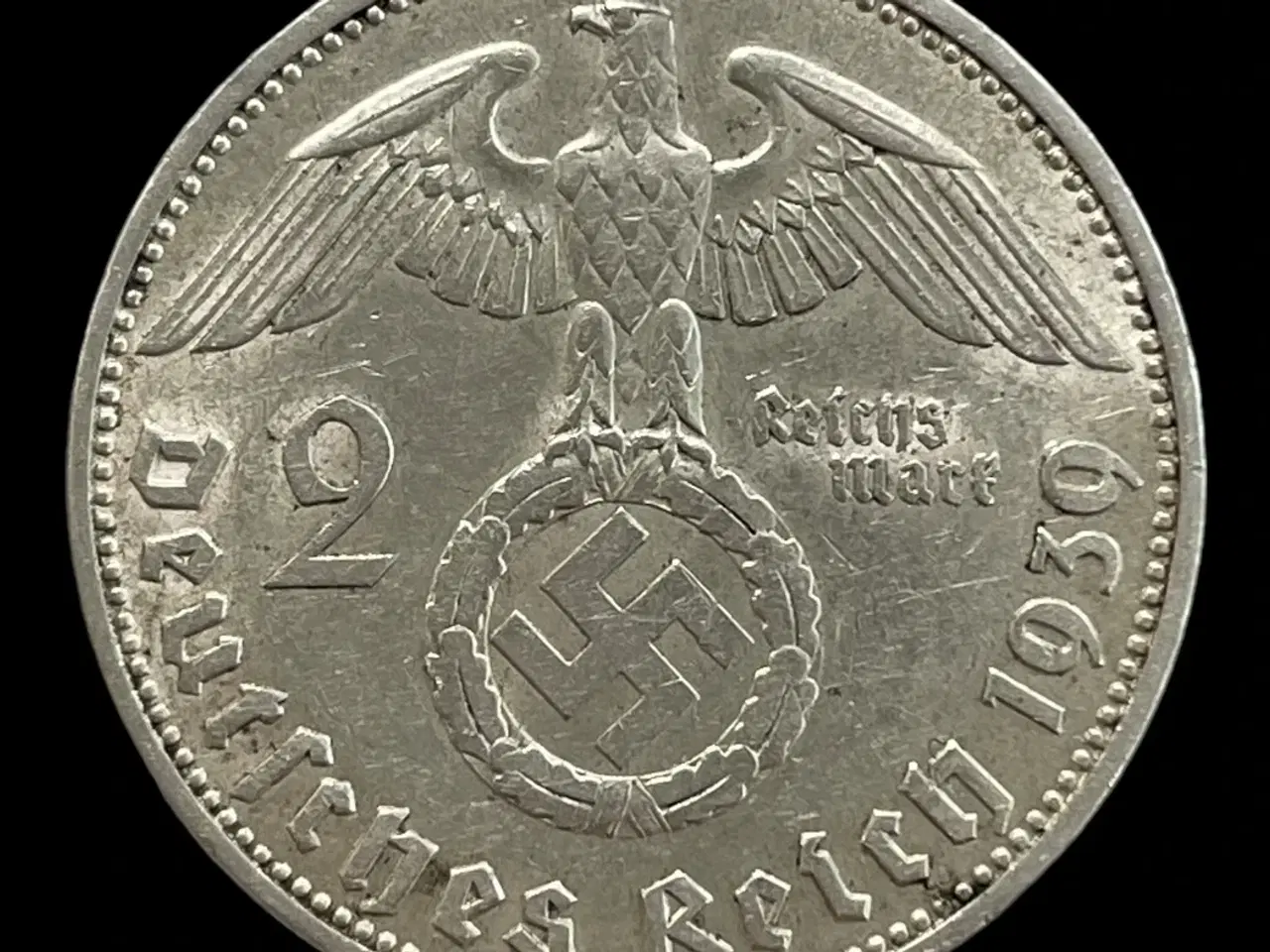 Billede 1 - 2 Reichsmark 1939 J