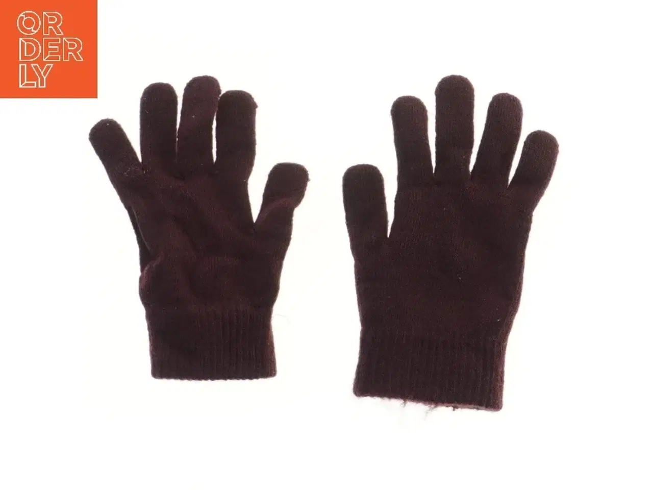 Billede 2 - Brune handsker (str. 18 cm)