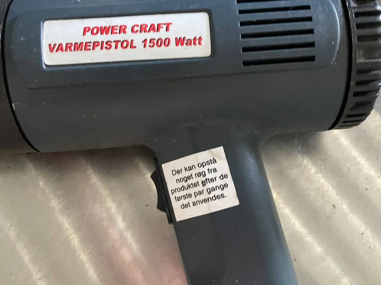 Billede 3 - Varmepistol Power Craft 1500watt rigtig god