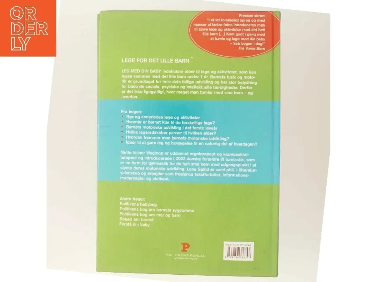 Billede 3 - Leg med din baby af Mette Vainer Wegloop (Bog)