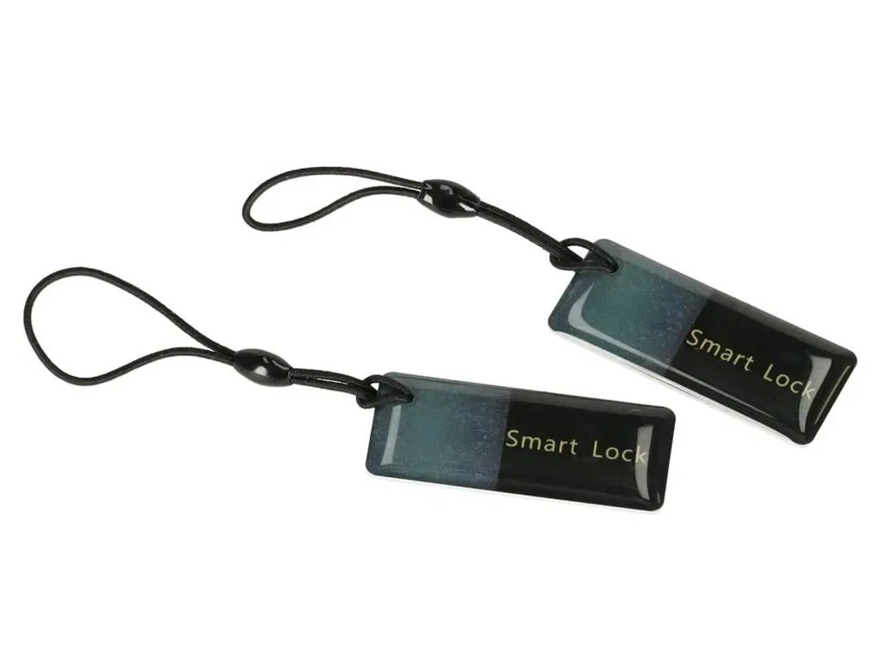 Billede 4 - Smart dørlås med fingeraftryk, kode og kort – sort