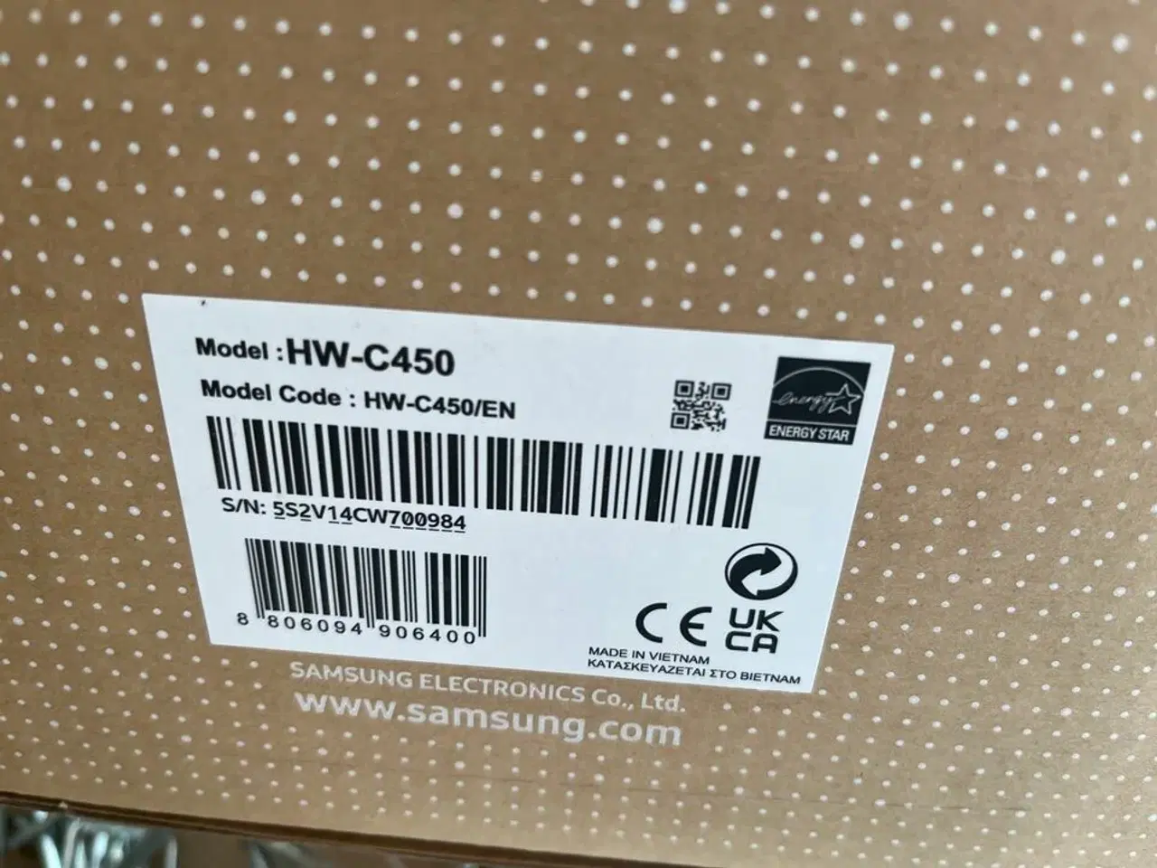 Billede 2 - Soundbar/subwoofer SAMSUNG. C450