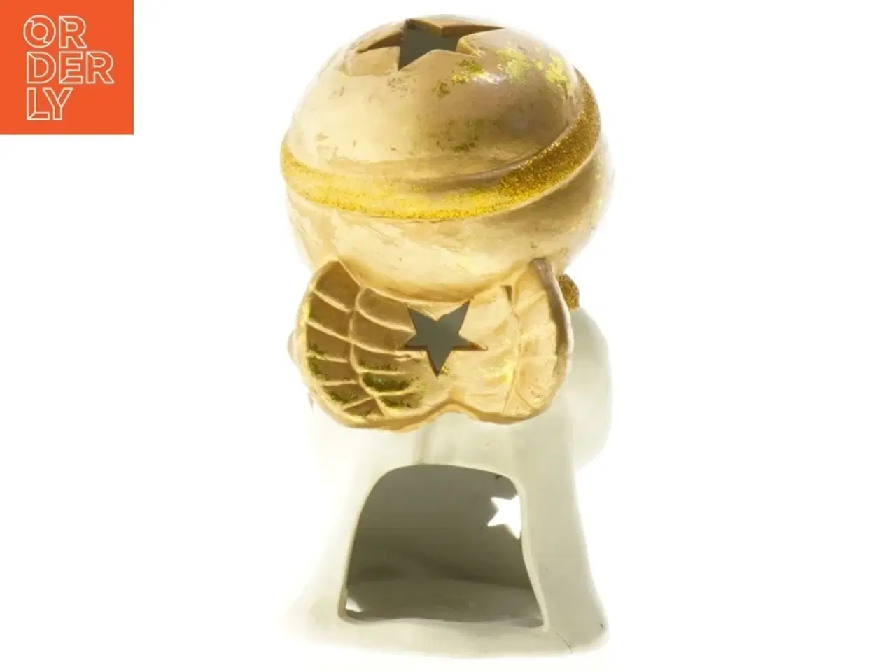 Billede 2 - Englefigur til fyrfadlys (str. 16 cm)