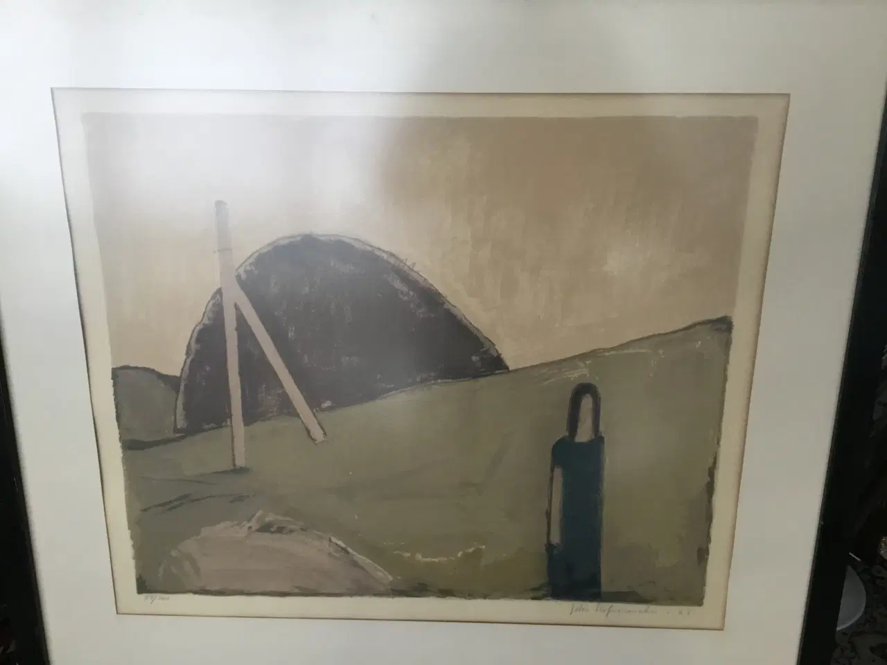 Billede 2 - Flot litografi af Johannes Hofmeister