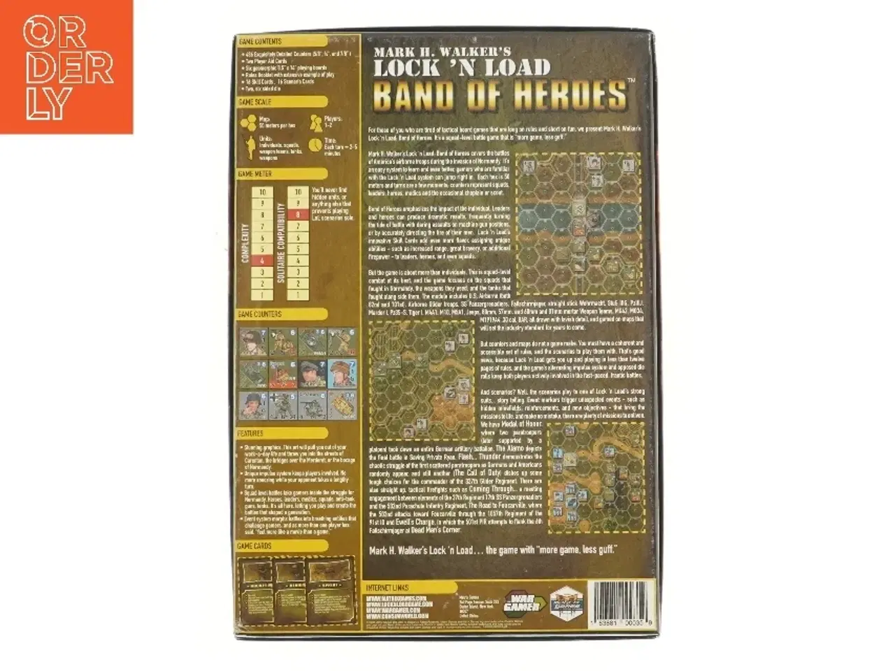 Billede 3 - Brætspil Band of Heroes (str. 34x23,5 cm)