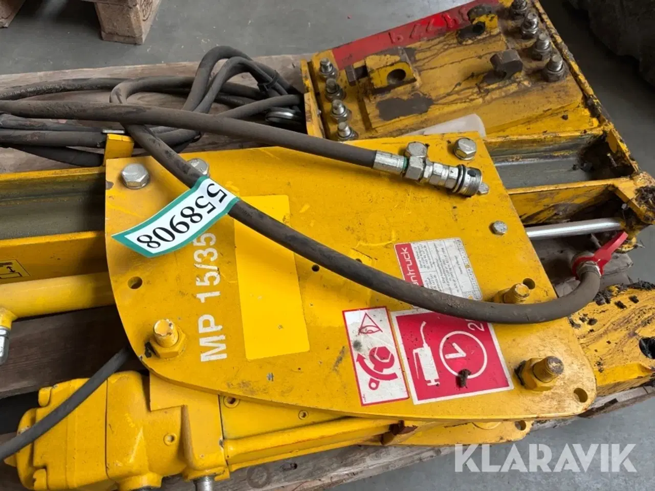 Billede 10 - Hydraulisk pælehammer Rabaud MP 15/35 Beko MA skifte