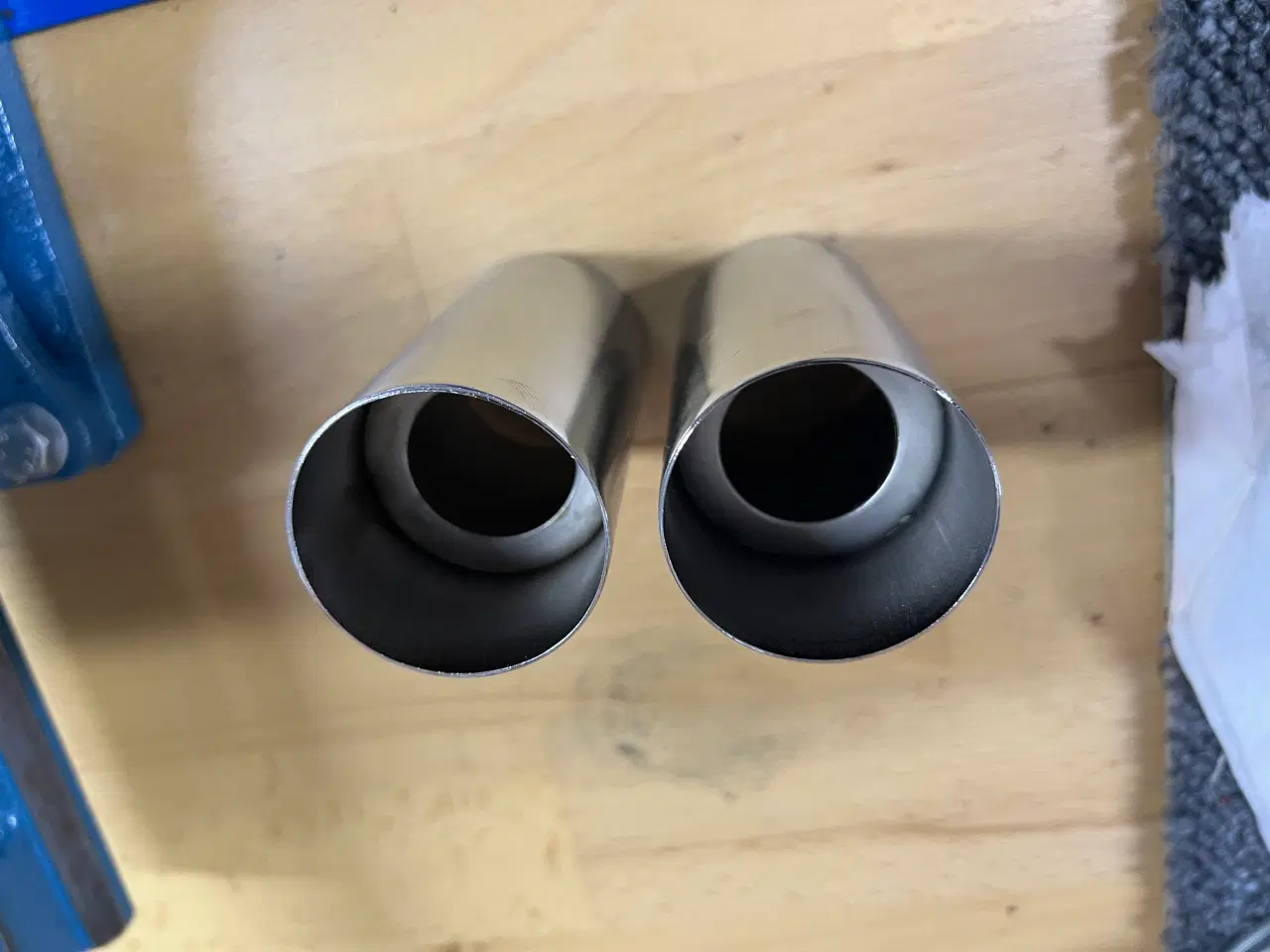 Billede 4 - Honda cd50 krom rør til forgaffel og bagstøddæmper