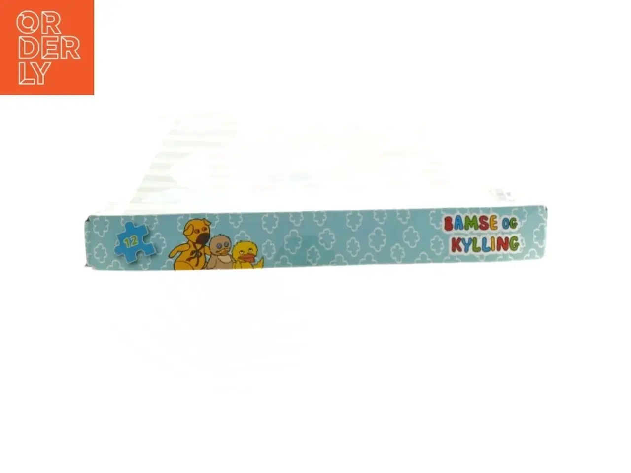 Billede 2 - Bamse og Kylling puslespil i træ fra DR (str. 25x21 cm)