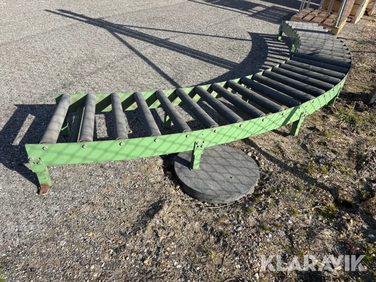 Billede 3 - Kurvebane - 90 grader - koniske ruller