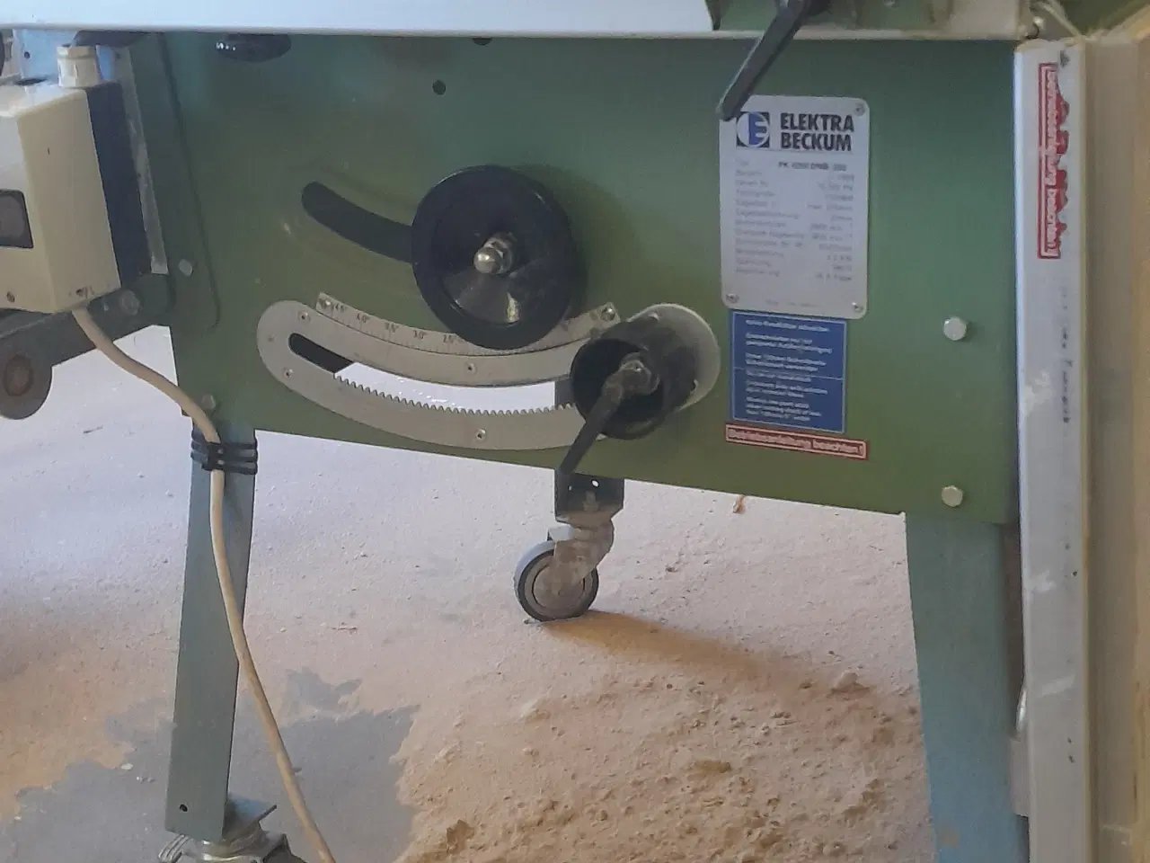 Billede 4 - Bordrundsav Electra Beckum