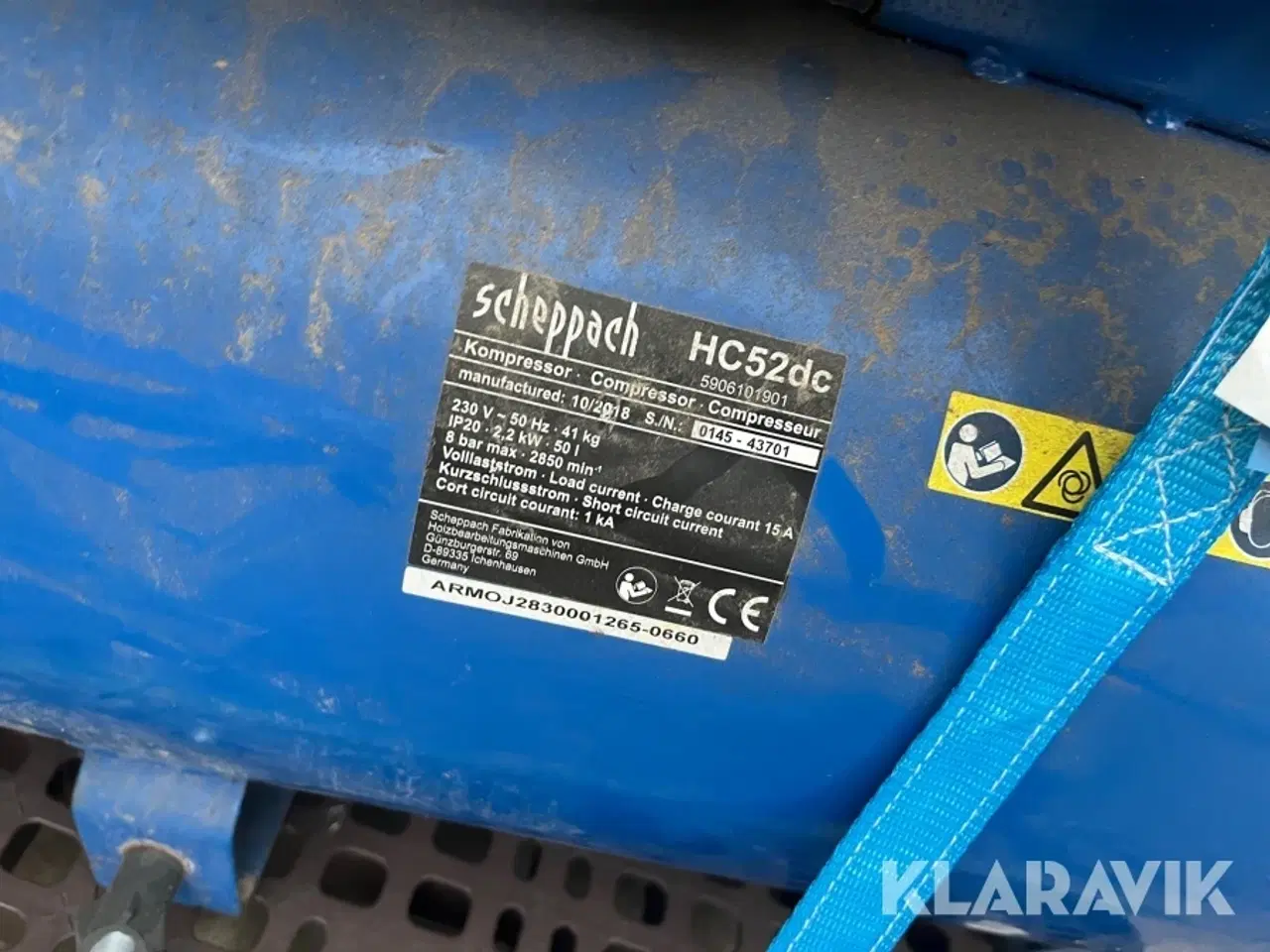 Billede 6 - Kompressor Scheppech HC52DC