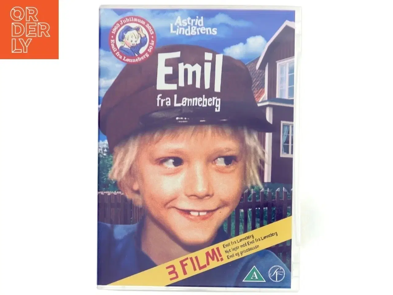 Billede 1 - Emil fra Lønneberg - 3 Film med Jan Ohlsson (DVD)