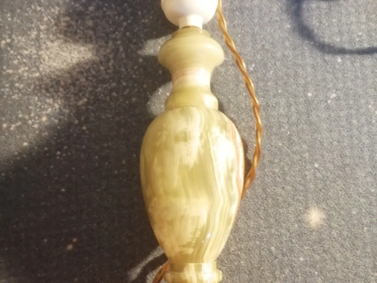 Billede 6 - Smuk Onyx Bordlampe