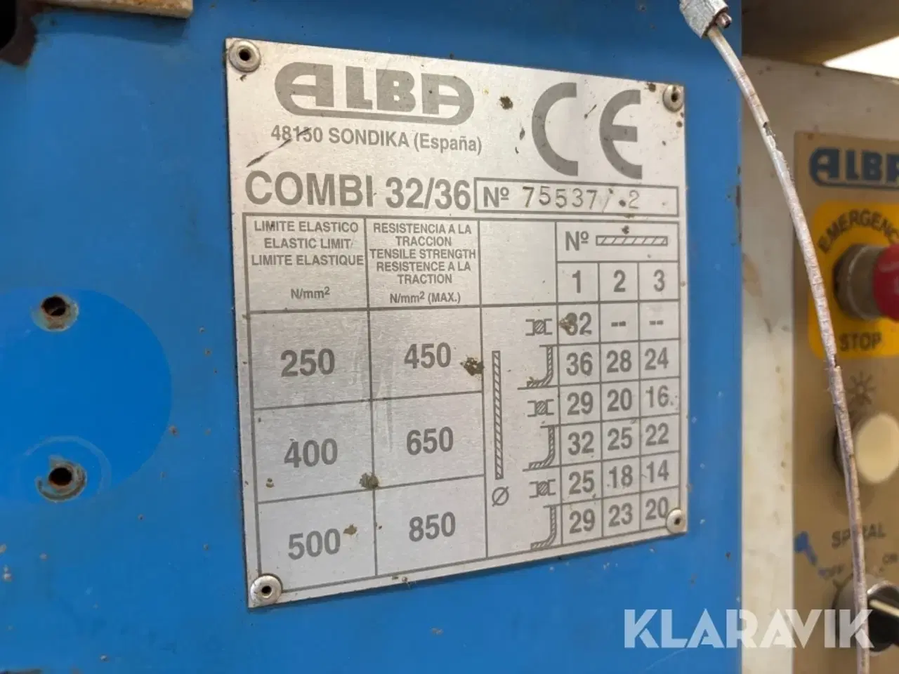 Billede 9 - Bukkemaskine Alba Combi 32/36