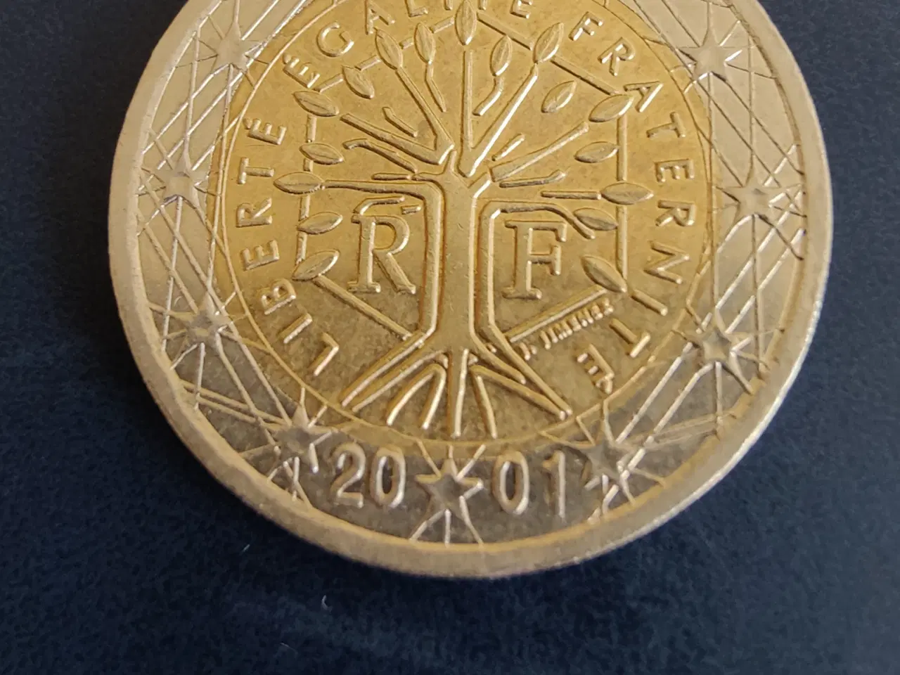 Billede 2 - 2 euro mønt fransk 