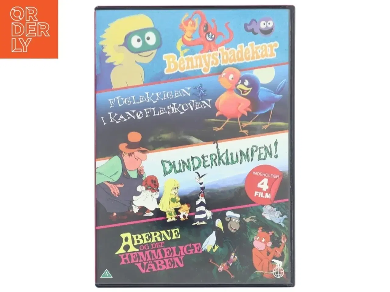 Billede 1 - Eventyrlige Børnefilm - 4DVD boks (Bog)