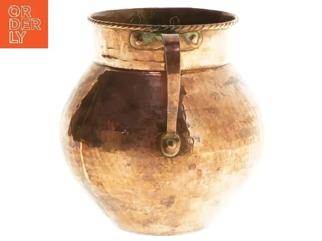 Billede 2 - Kobbergryde med håndtag (str. Ø 13 cm)