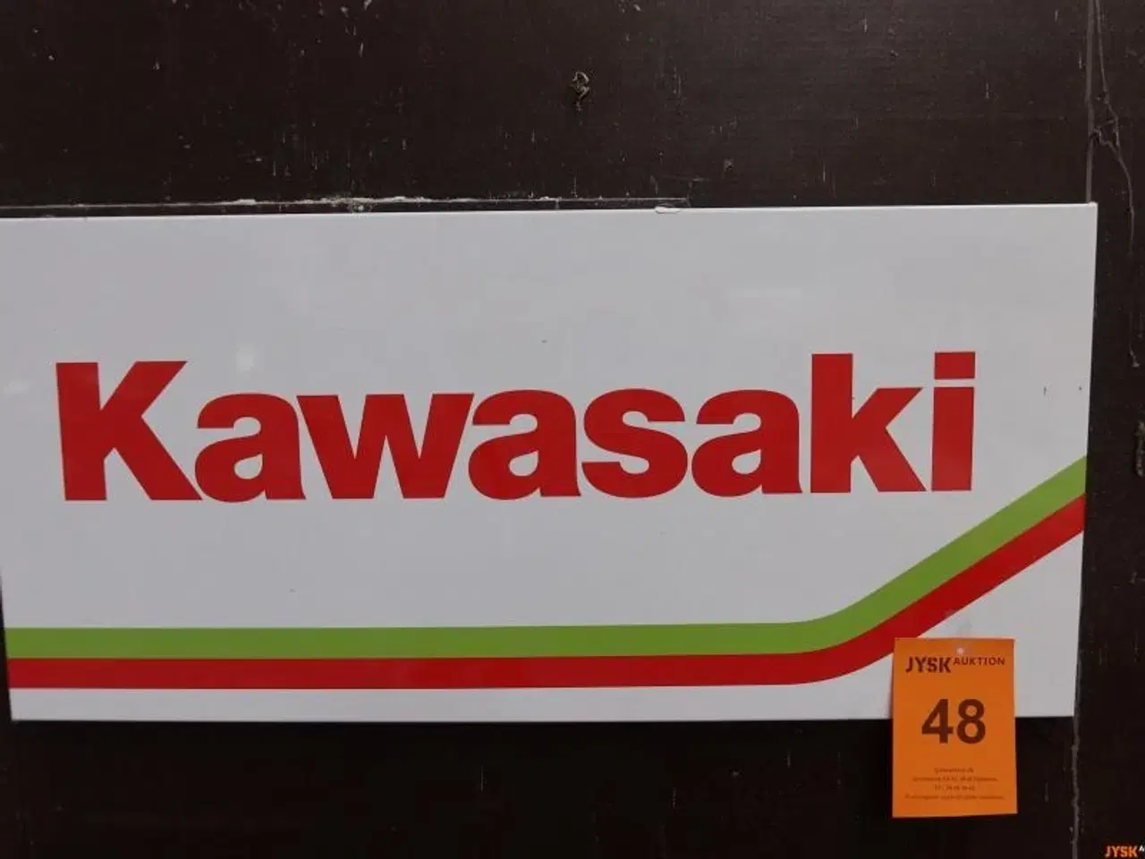 Billede 1 - Skilt " Kawasaki