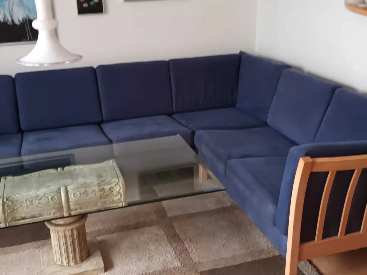 Billede 1 - Hjørnesofa. til afhentning.