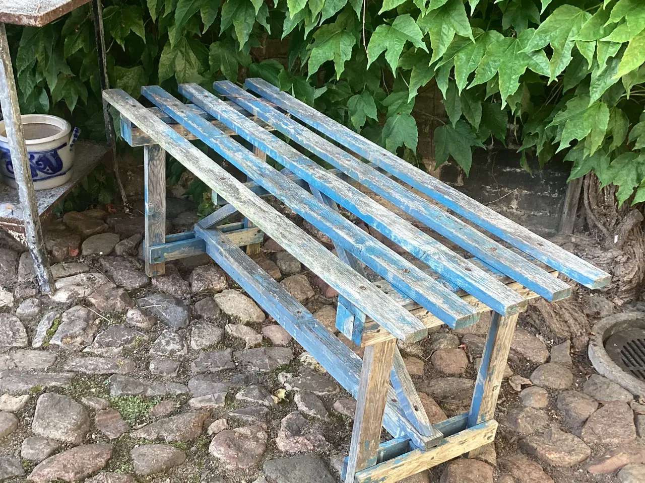 Billede 2 - Lækker vintage havebænk