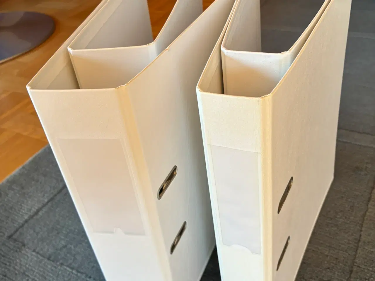 Billede 1 - Ringbind/brevordnere hvide