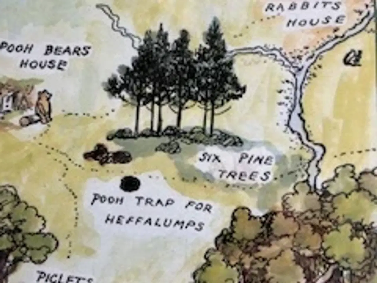 Billede 4 - Peter Plys - 100 meter skoven 