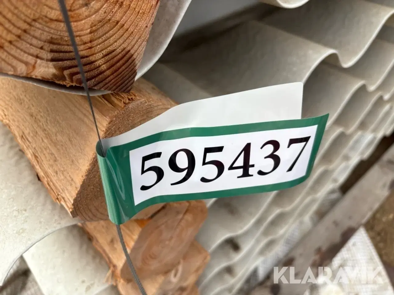 Billede 5 - Tagplade B9S glasfiber inddækning ovenlys
