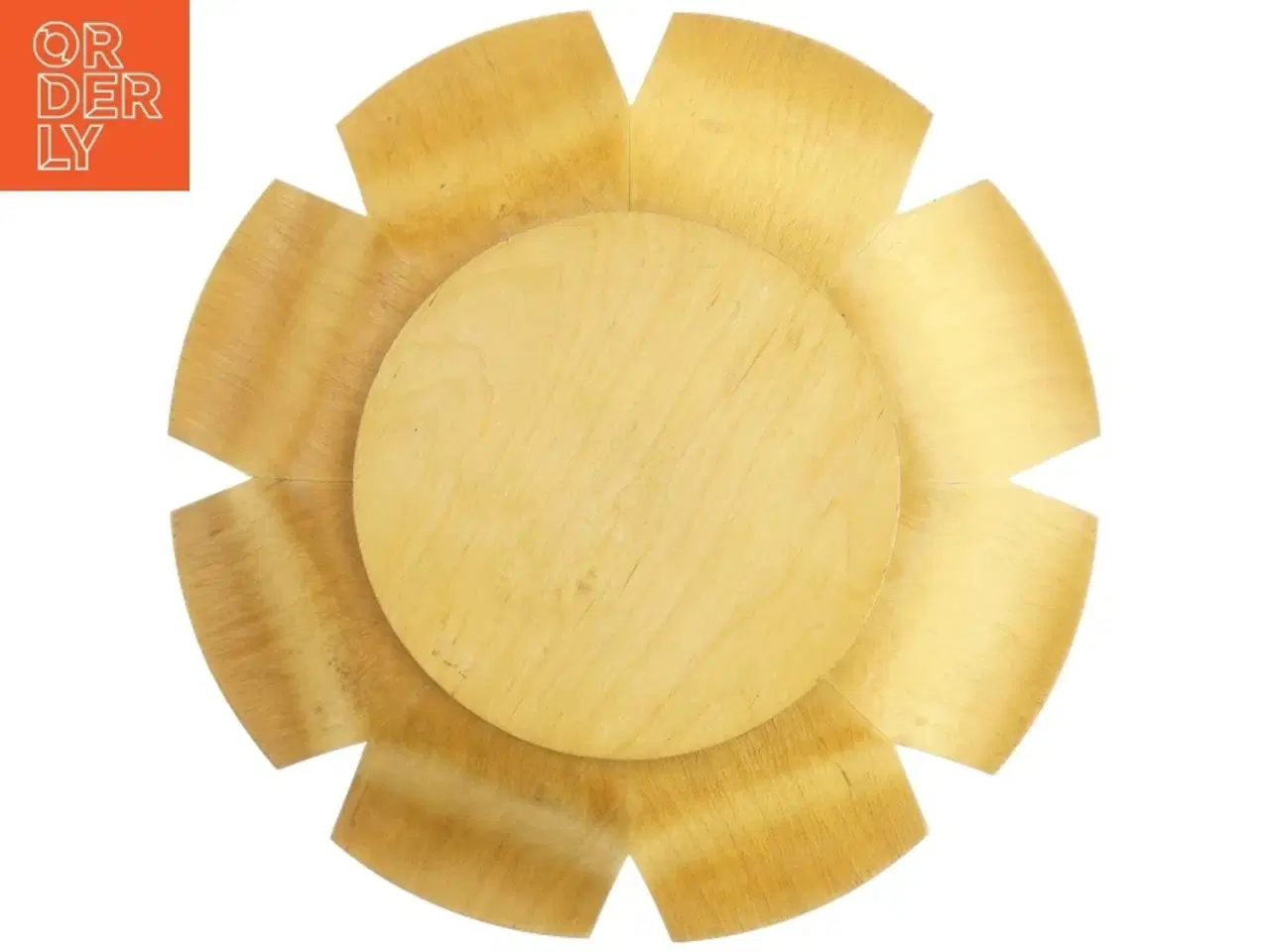 Billede 4 - Flot træskål til bl.a. frugt (str. Ø 33 cm)