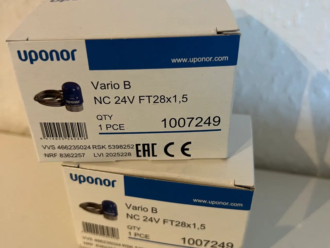 Billede 2 - 2 stk. Telestater Uponor Wirsbo Vario B