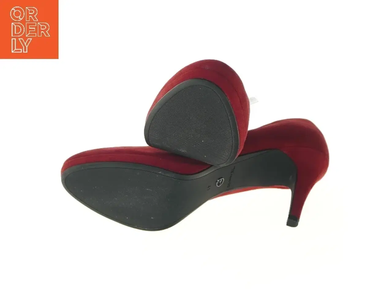 Billede 5 - Røde stiletter fra Tamaris (str. 41 )