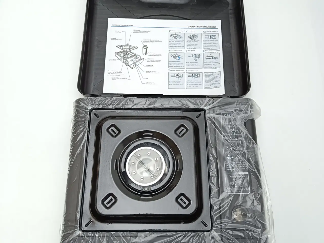 Billede 8 - NY! 2500W Gaskomfur + 80cm Gasslange + Regulator