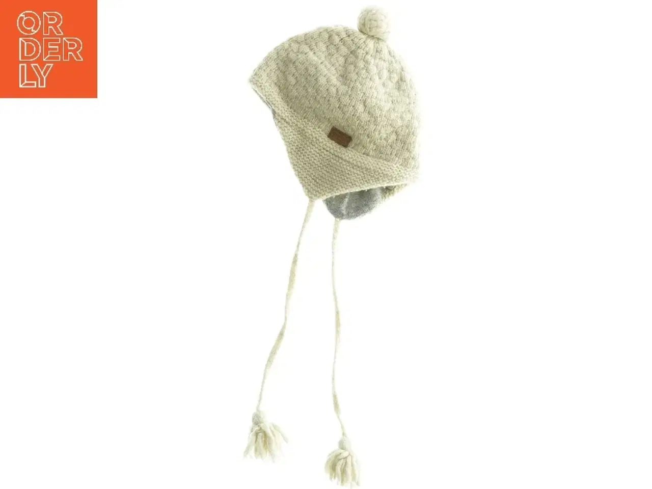 Billede 1 - Strikket hue til børn fra Melton (str. Ø. 21 cm)