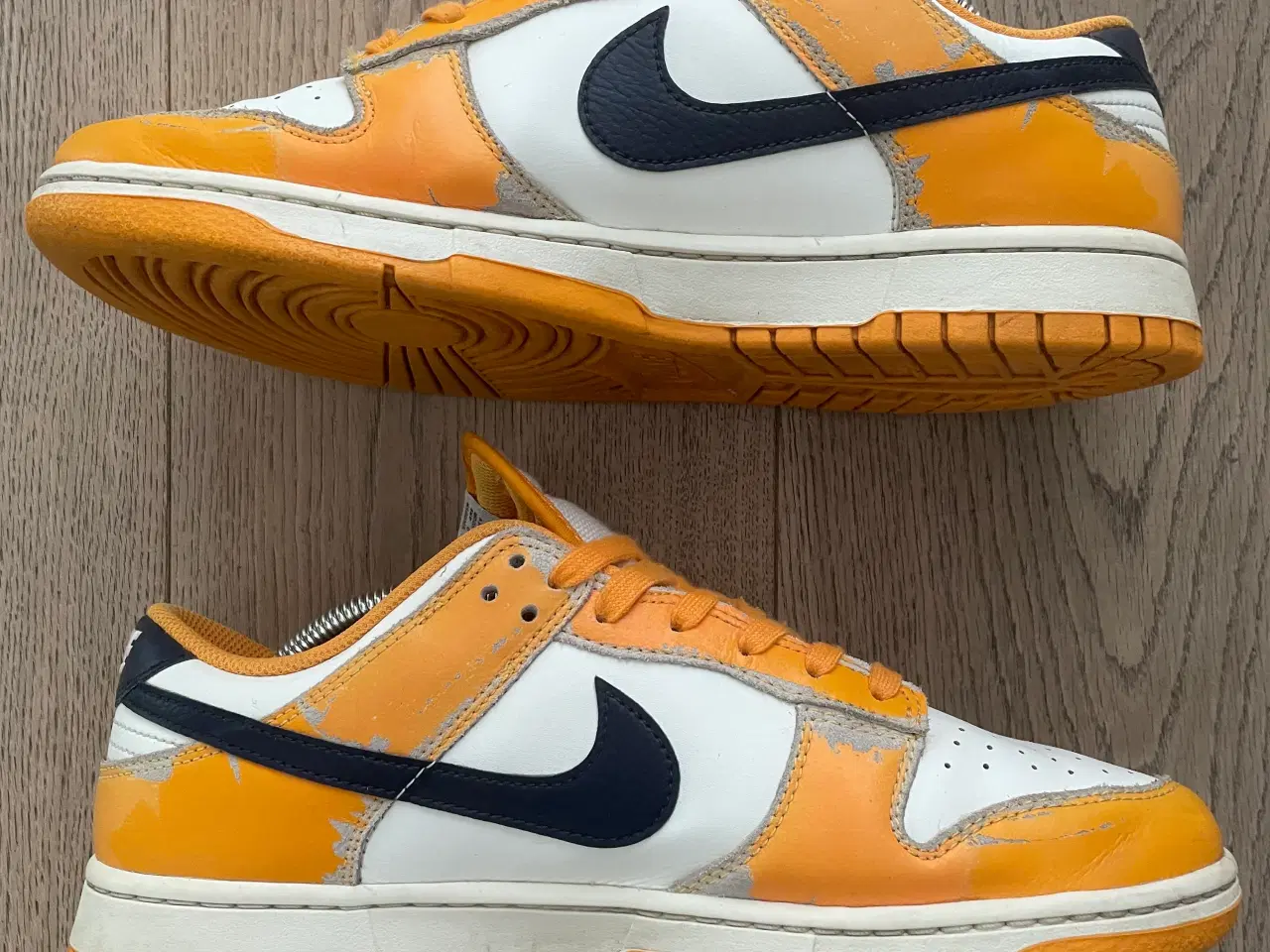 Billede 3 - Nike dunk low wear and tear yellow EU44