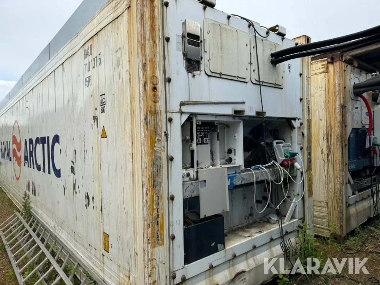 Billede 3 - Container / tørrekammer til brænde - 2 styks