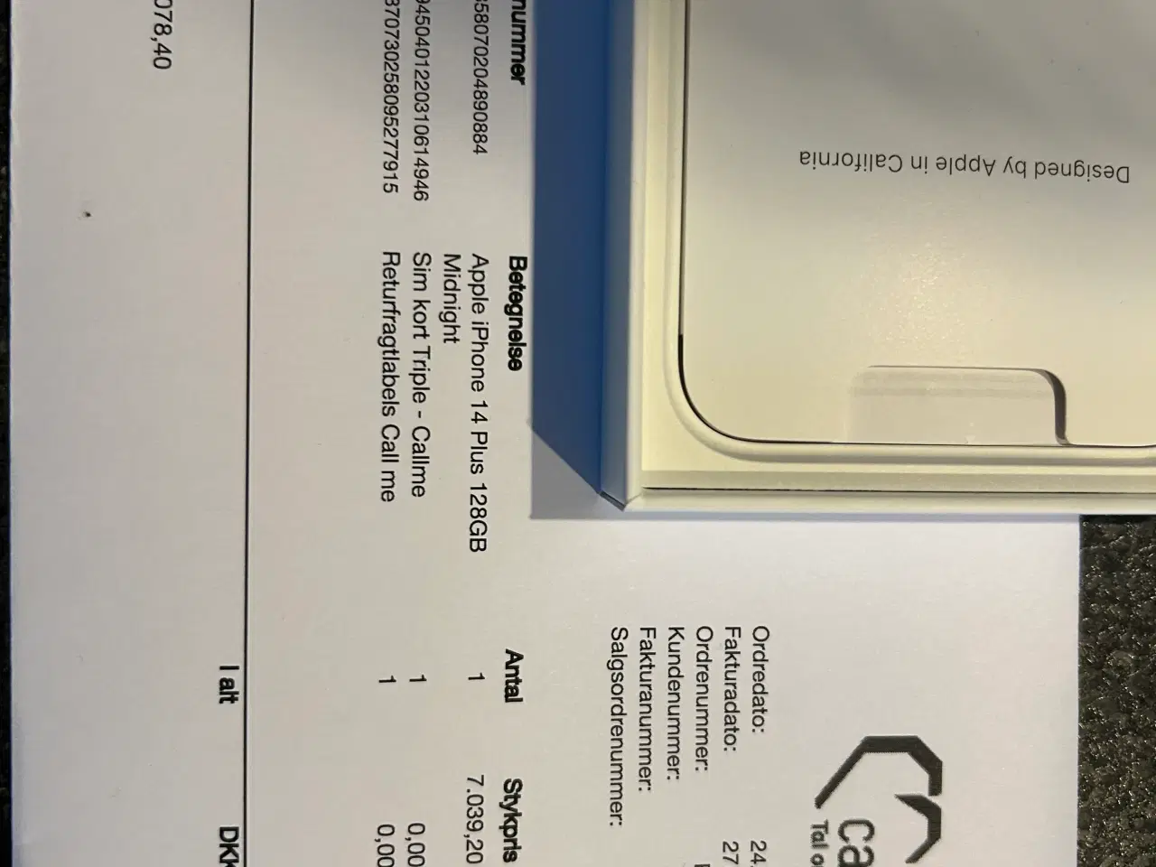 Billede 6 - Iphone 14 Plus 128gb