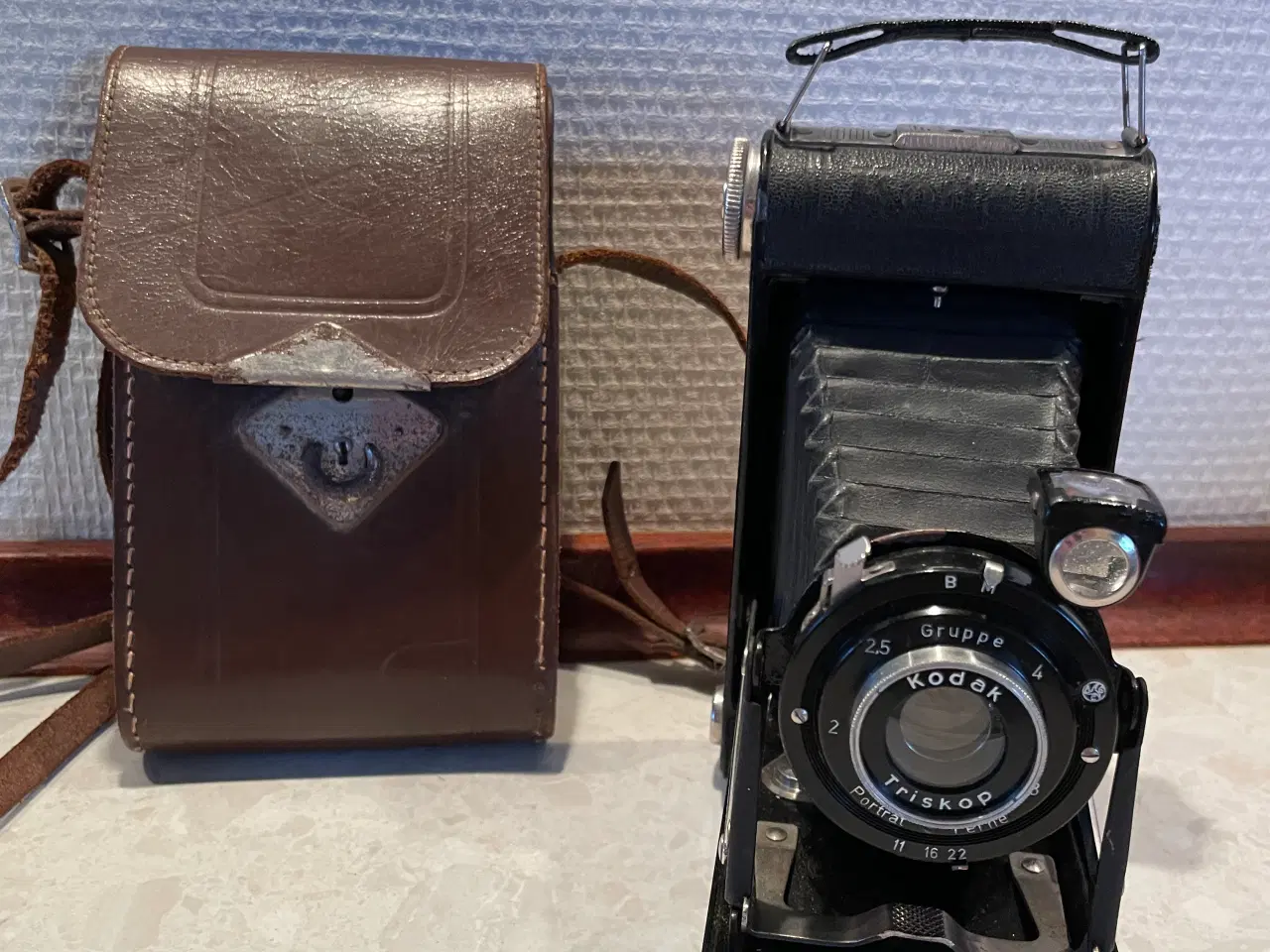 Billede 1 - Gammelt Kodak Junior 0, 6x9 cm foldekamera