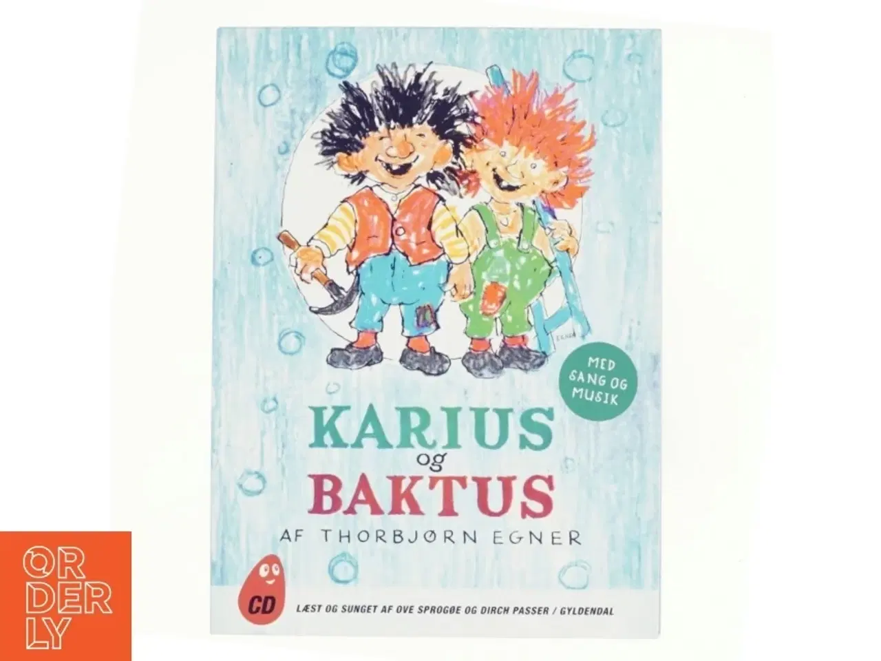 Billede 1 - Karius og Baktus (CD og bog) fra Gyldendal