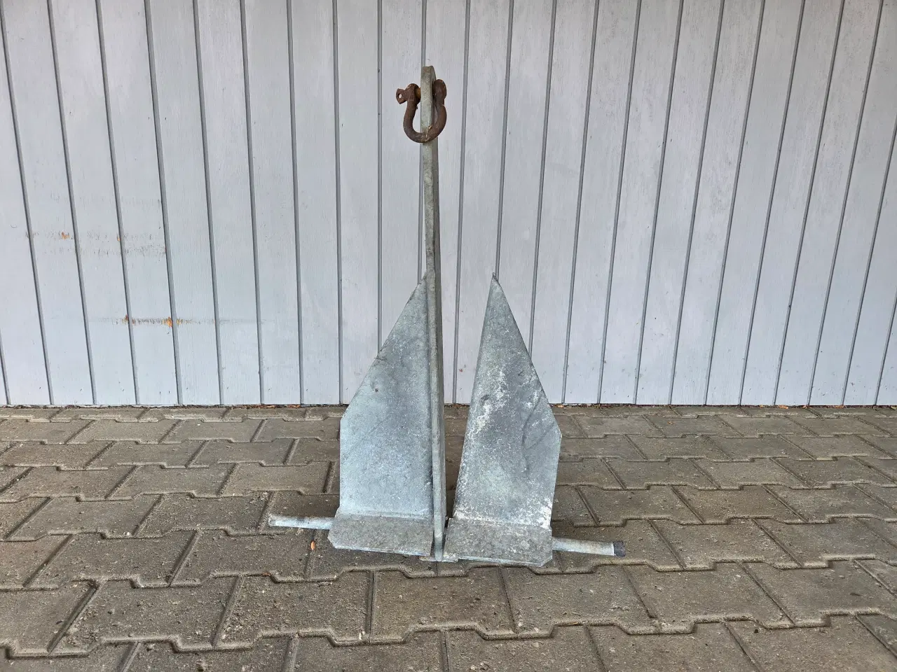 Billede 1 - Pladeanker galvaniseretstål, 13 kg