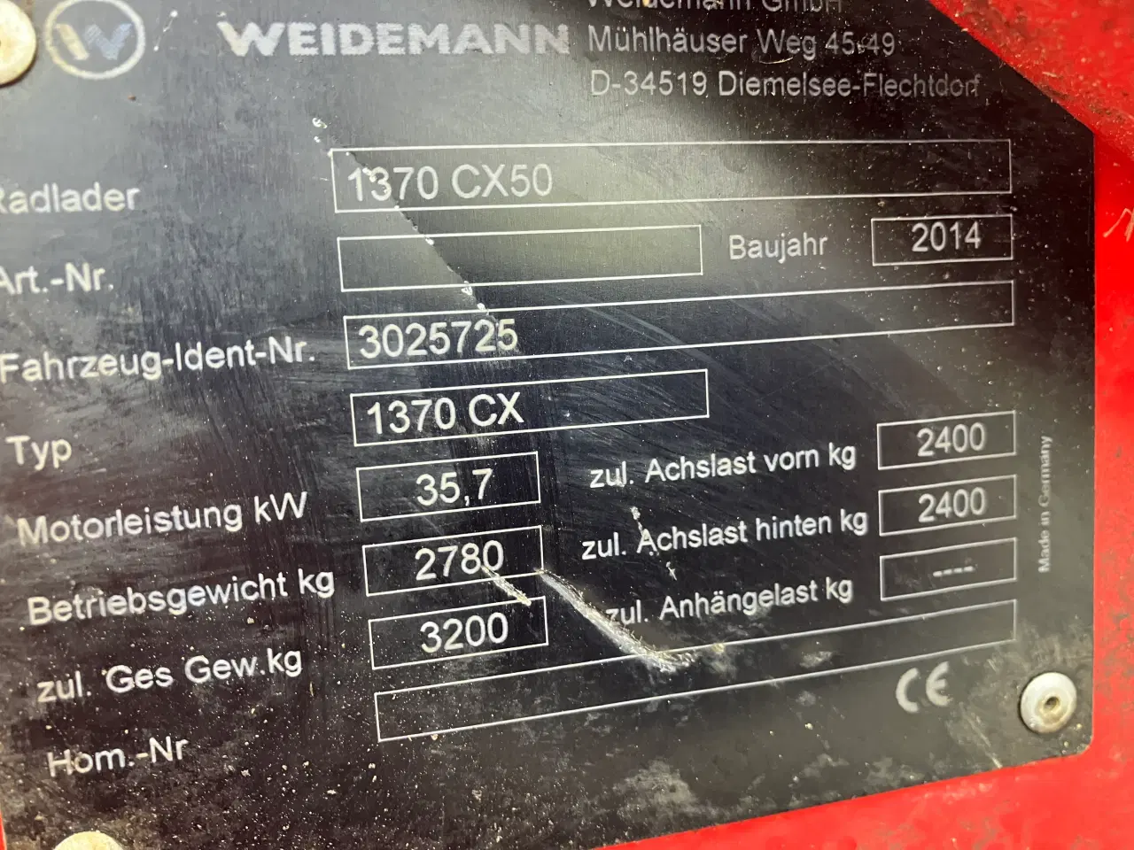 Billede 6 - Weidemann 1370 CX50