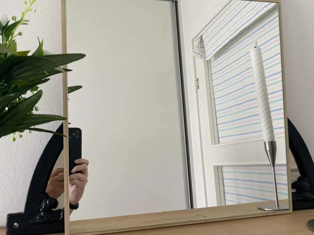 Billede 1 - spejl på finerplade