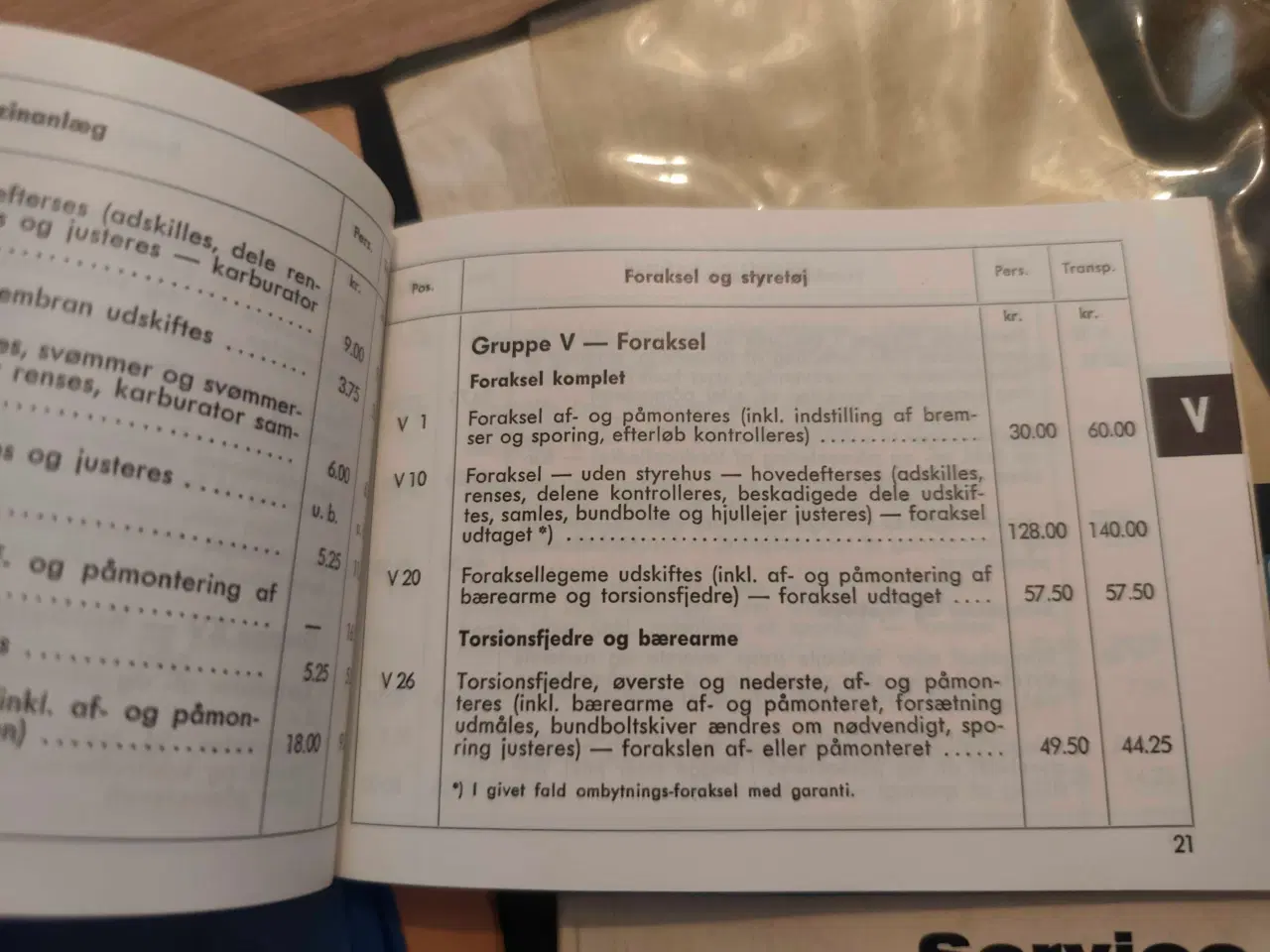 Billede 10 - Volkswagen VW 211 V-A-G 1960 reservedele og servic