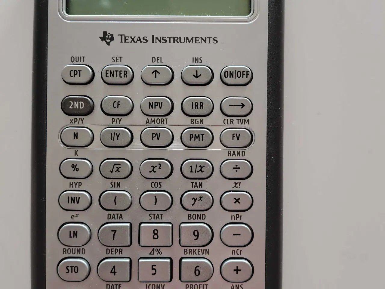 Billede 1 - Finans Lommeregner Texas Instruments BA II Plus 