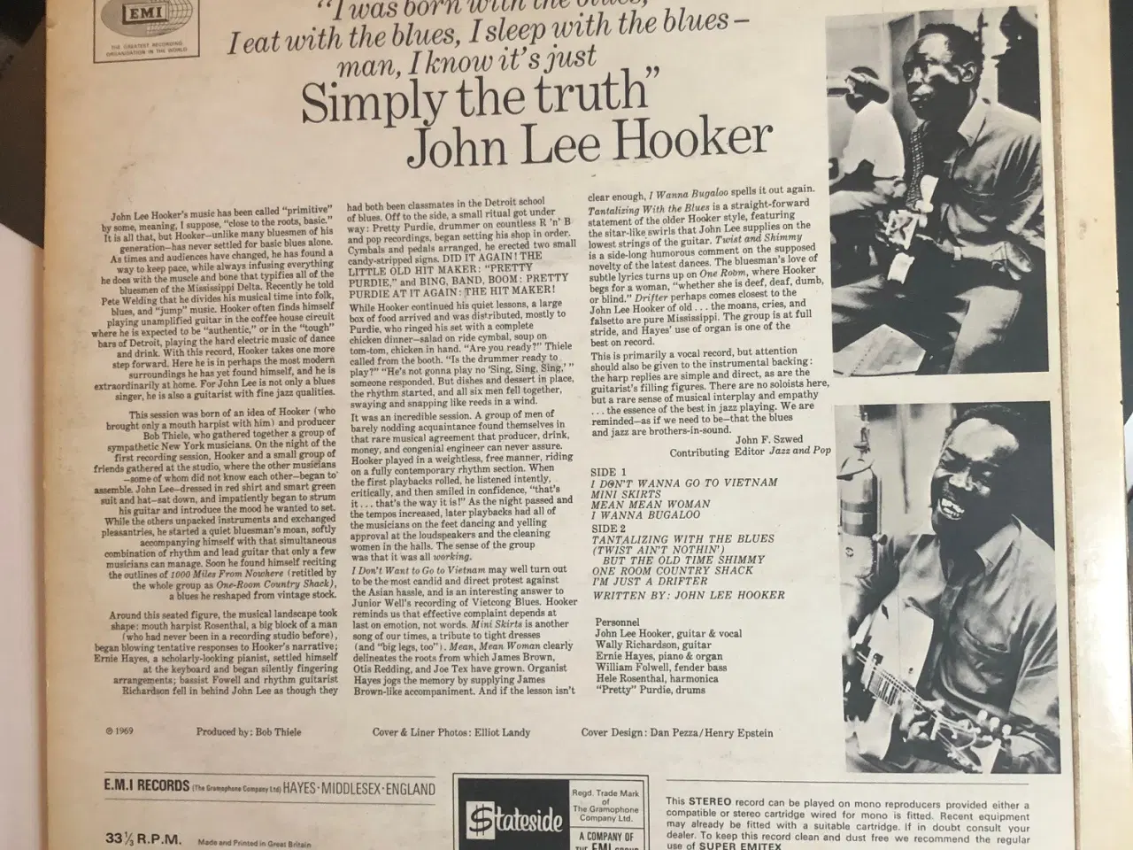 Billede 5 - Beatles sct pepper og John Lee Hooker