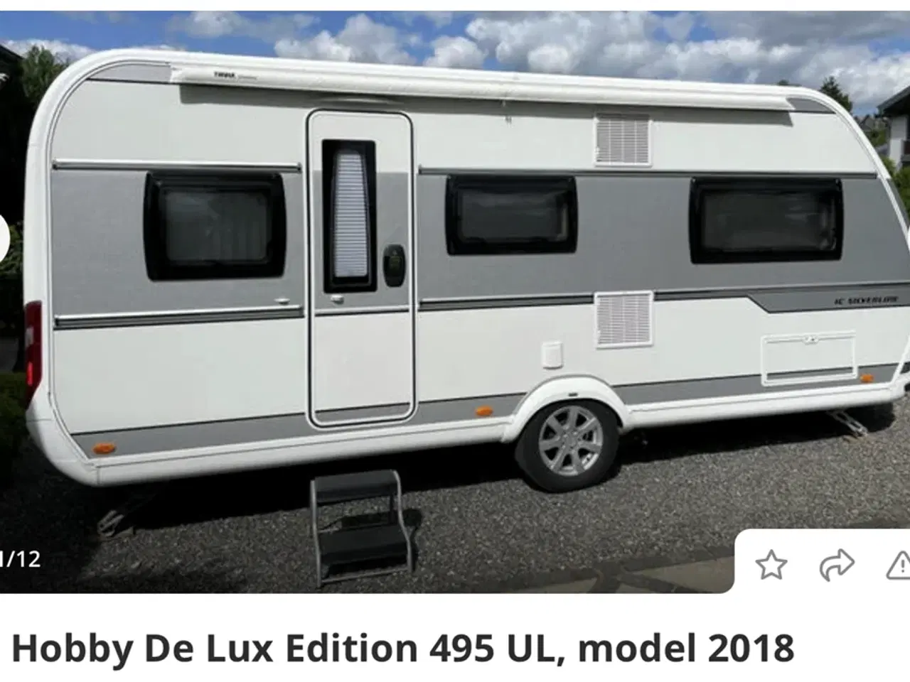 Billede 4 - Hobby 495 UL campingvogn, 2018 