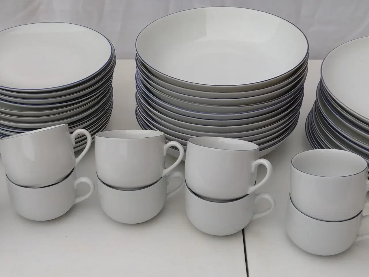 Billede 1 - 65 dele Blå atelier