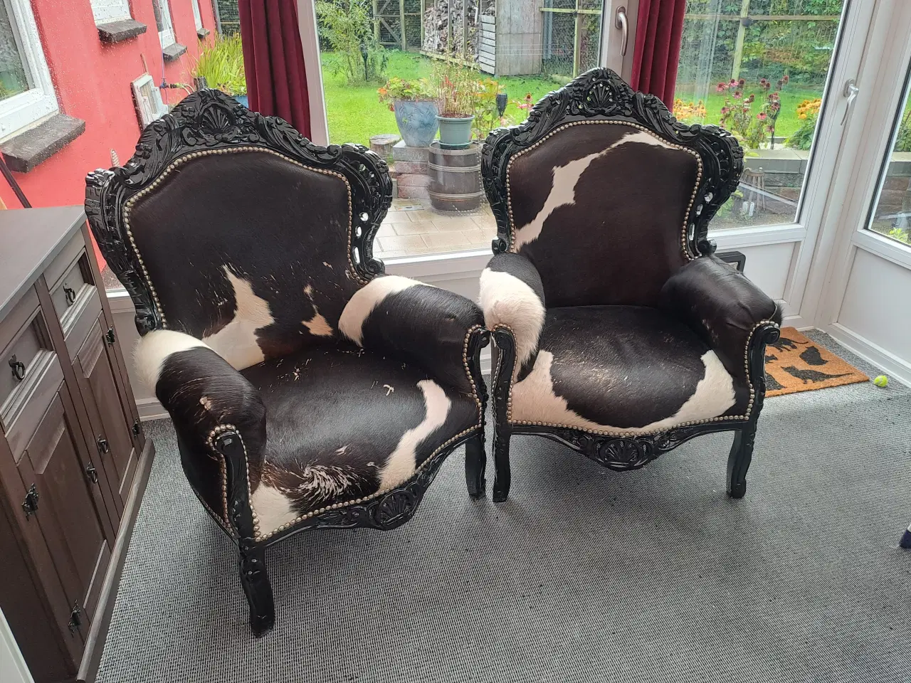 Billede 3 - Rokoko sofa og tronestole