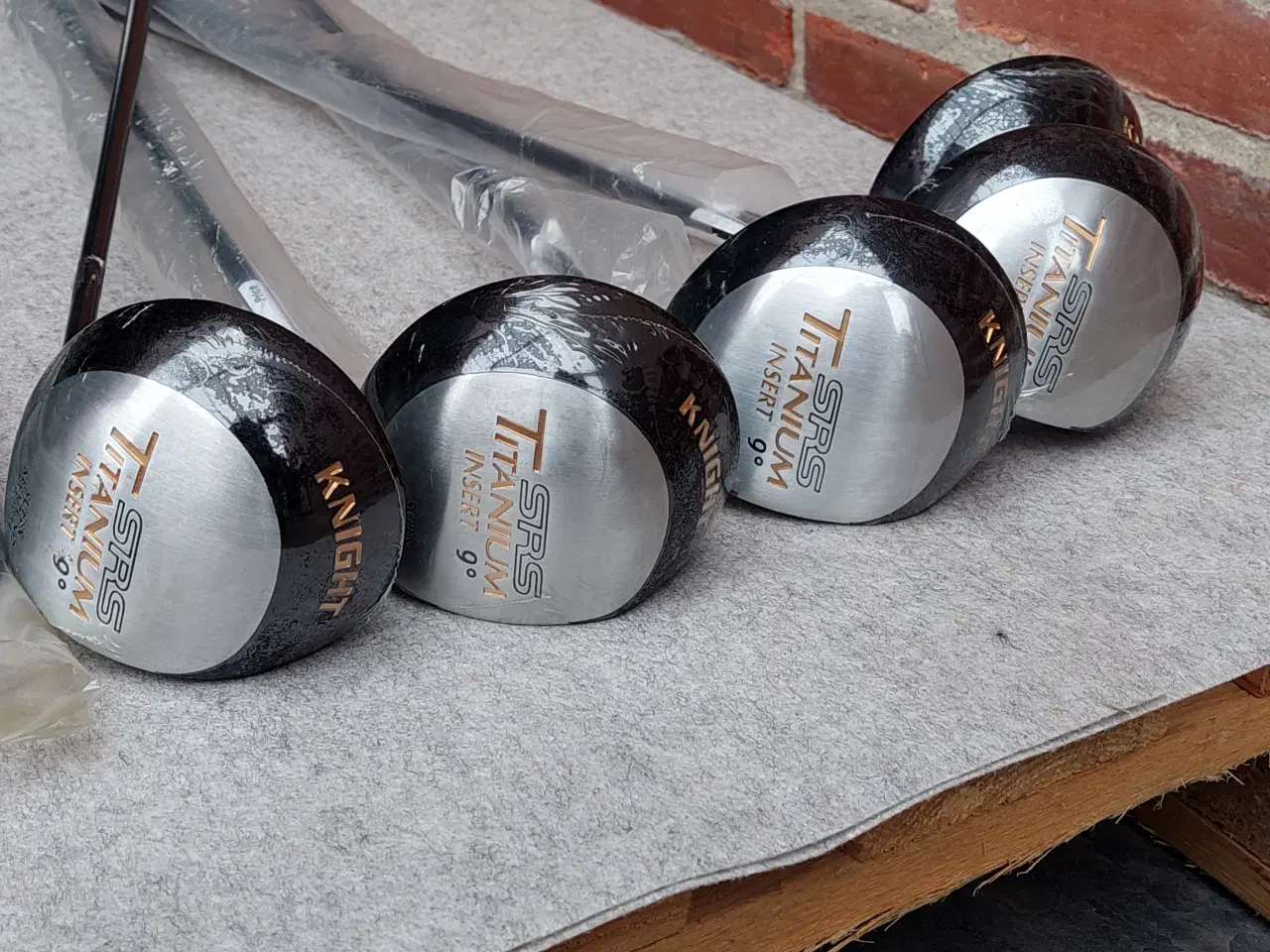 Billede 7 -  10 stk Køller og jern. Heraf 5 køller og 5 jern