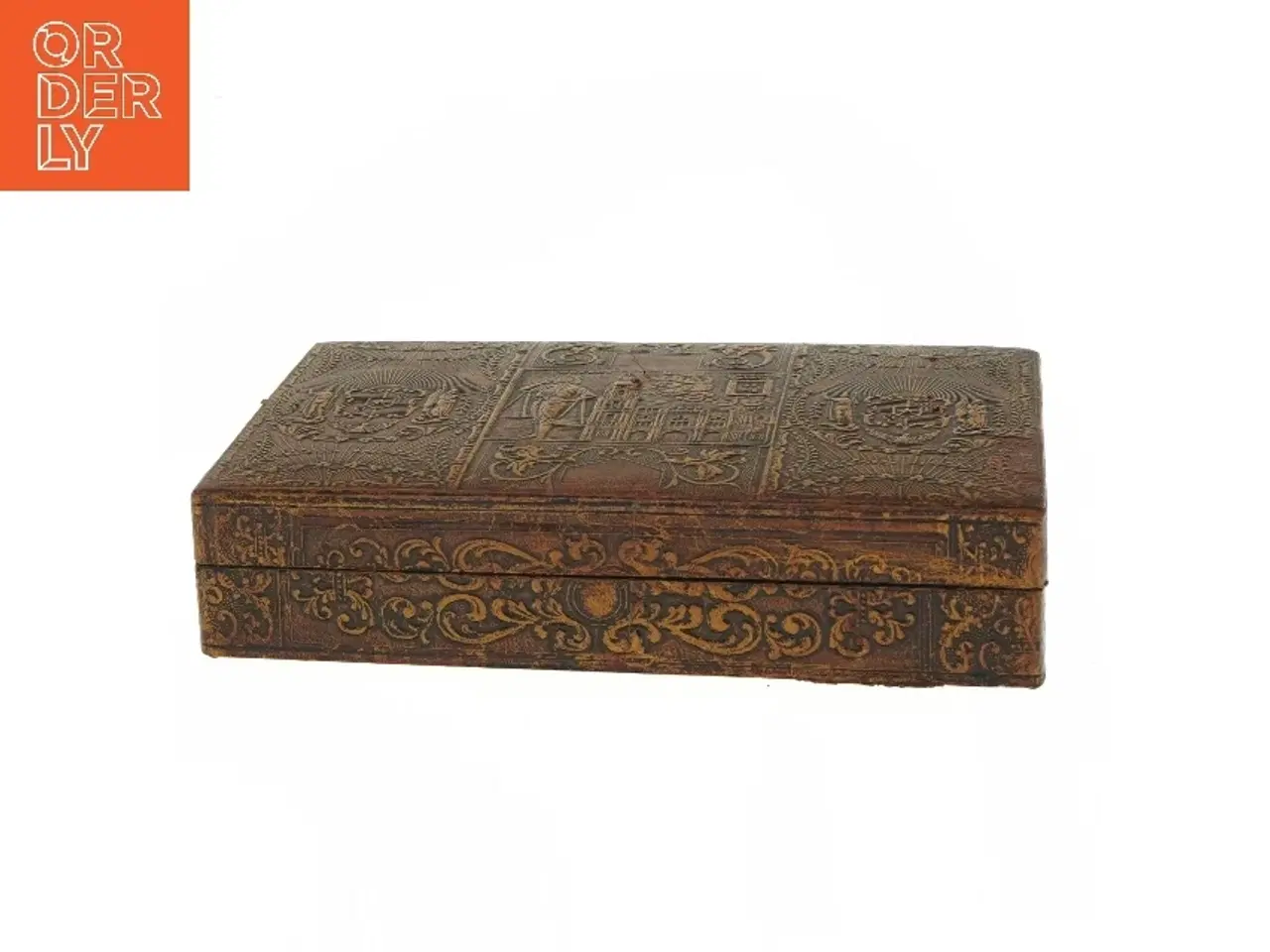 Billede 1 - Vintage Cigar æske (str. 28x17 cm)